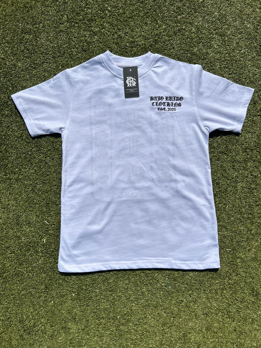 BRC embroidered white t-shirt