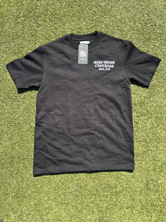 BRC embroidered black t-shirt
